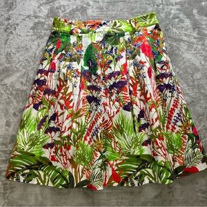 Soft Surroundings Floral A-Line Skirt - Multicolor